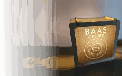 Expositie bij Baas optiek Leusden
